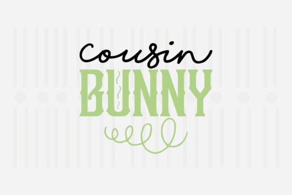 Cousin Bunny Easter SVG Design Review