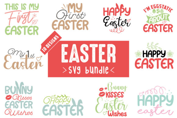 Easter SVG Bundle Vol.11 for Crafts and Graphics