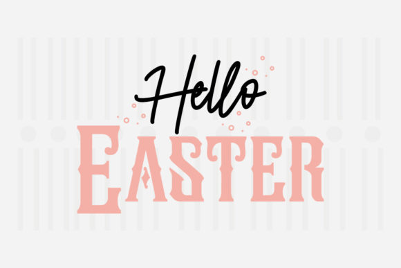 Hello Easter SVG: A Playful Graphic Design Asset for Crafts