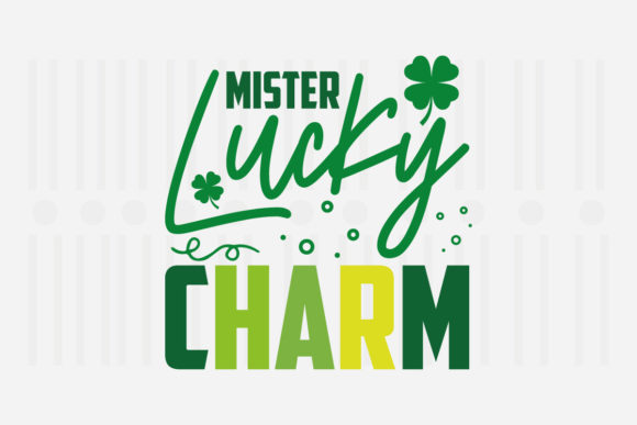 Mister Lucky Charm SVG for Crafts and Graphics